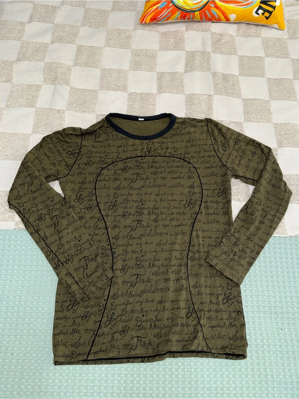 Vintage Lululemon Manifesto Long Sleeve Shirt